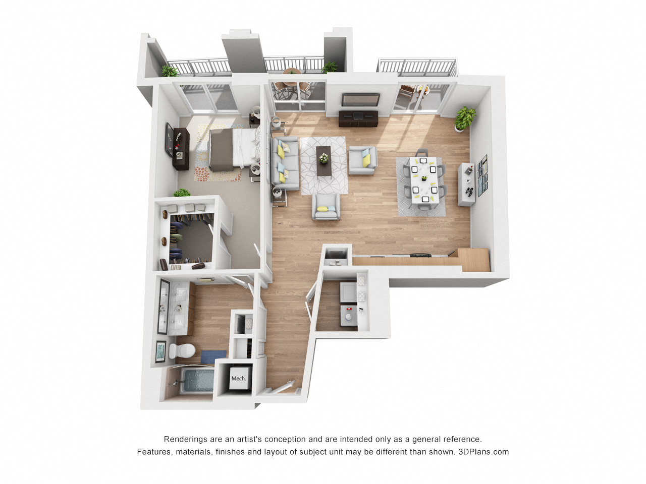 A6 floor plan